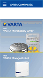 Mobile Screenshot of mx.varta.com