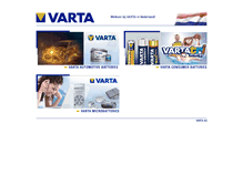 Tablet Screenshot of nl.varta.com